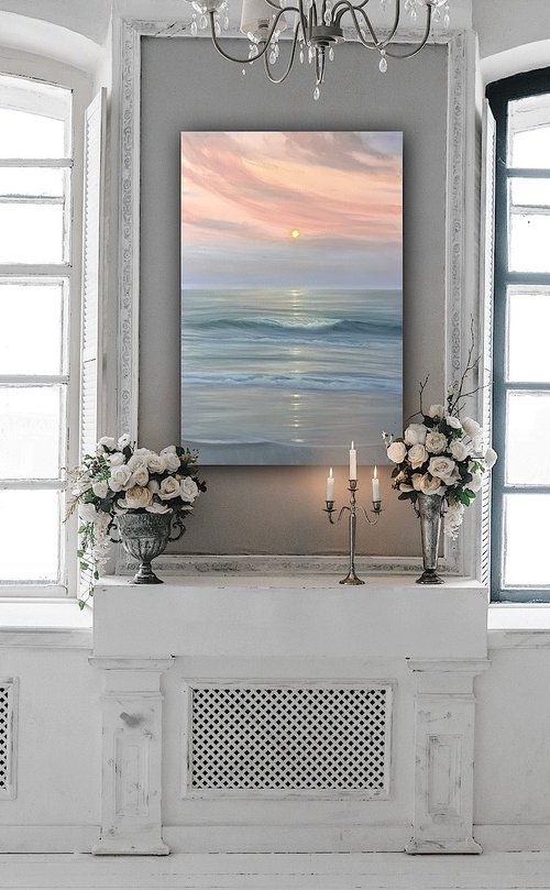 Moonrise Clouds by Eva Volf