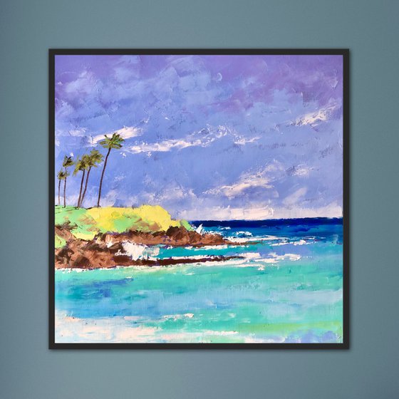 Seascape painting