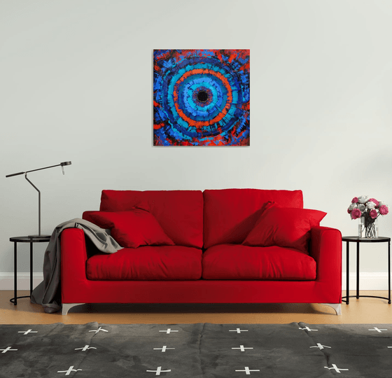 The Cycle  80x80cm