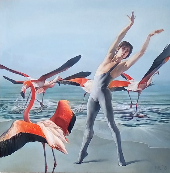 Dancing with Flamingos