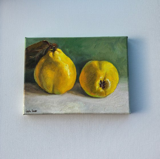 Quince fruit still life