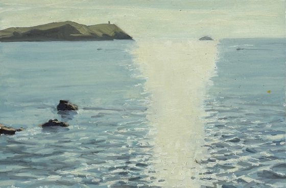 Setting sun, Polzeath