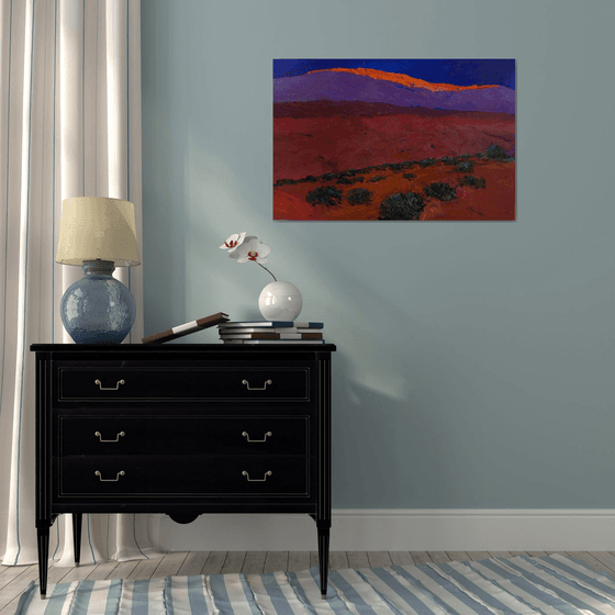 The Last Rays. Desert