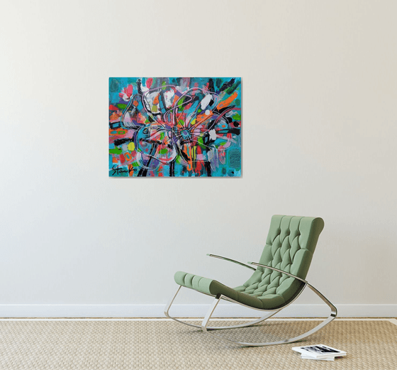 Floral abstraction-II