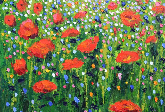 Red flowers
