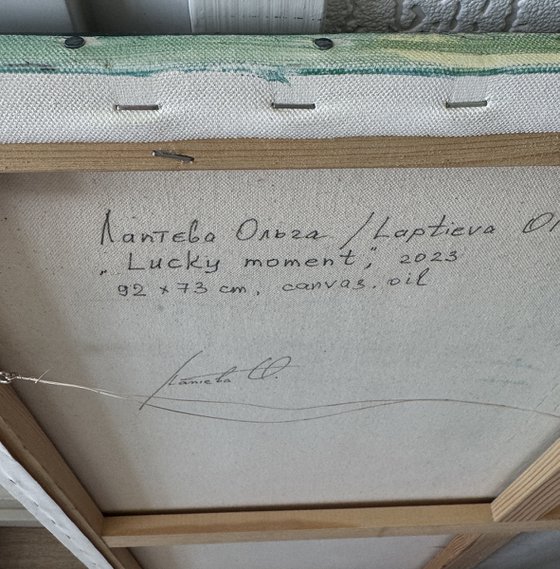 Lucky moment