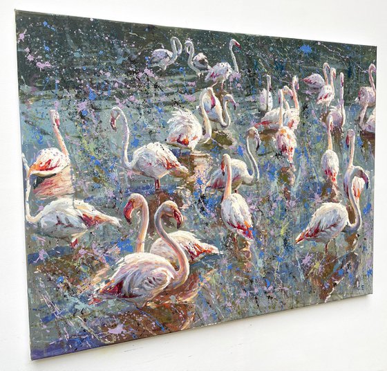 " Flamingo Pond"