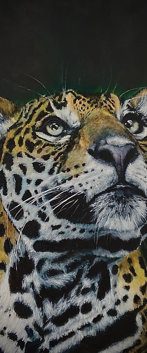 Green Leopard by Paul Hardern
