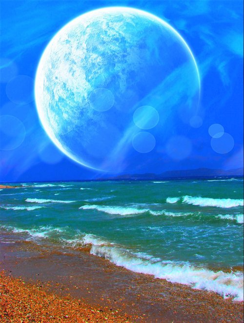 Moon by Nektaria G