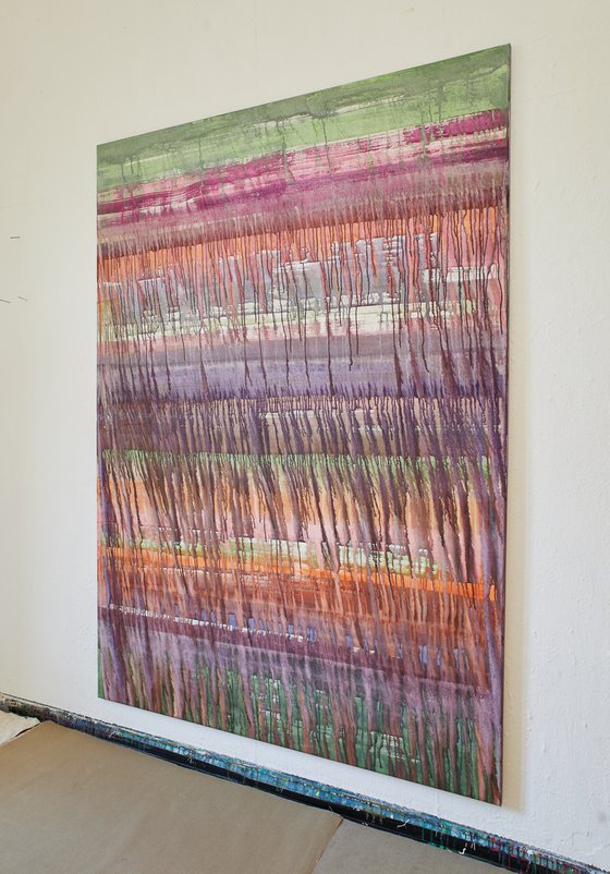 Autumn / Green Magenta Orange Purple