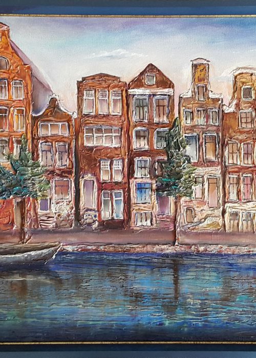 Spring in Amsterdam by Mary Voloshyna