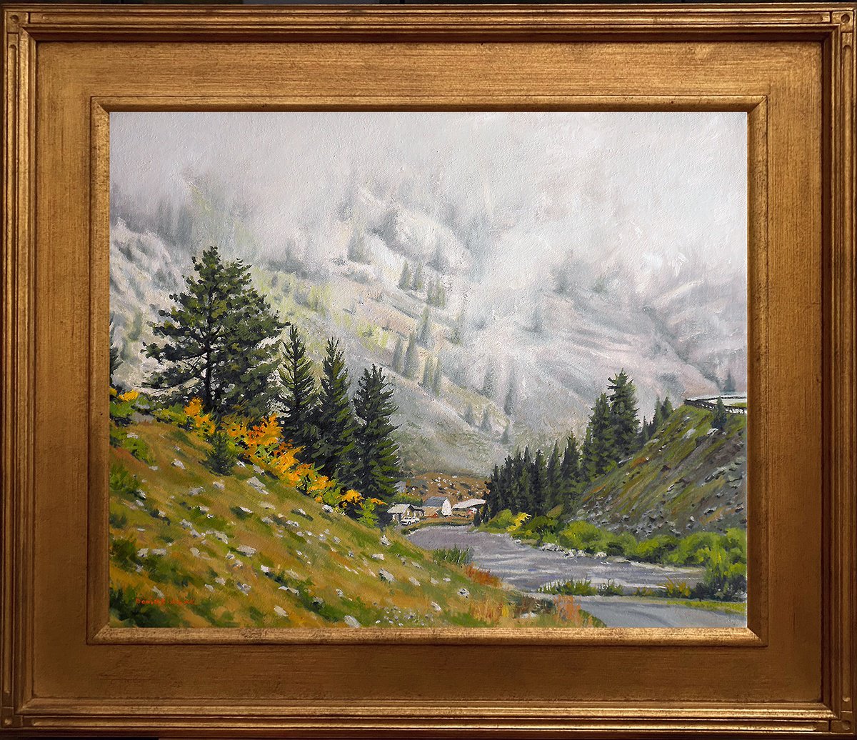 The Taylor River: A Symphony Of Color By Daniel Brian Fishback, 27 X 23, Artwork For Sale On Artfinder