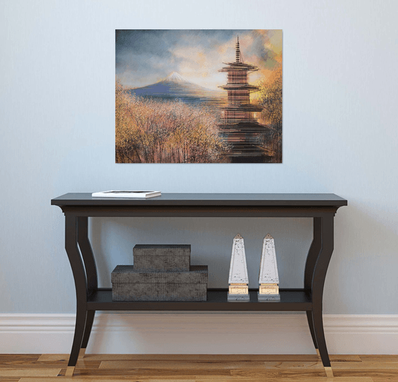 Japan, Tokyo At Sunset