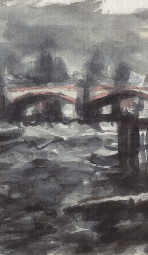 Blackfriars Bridge by Hugo Lines