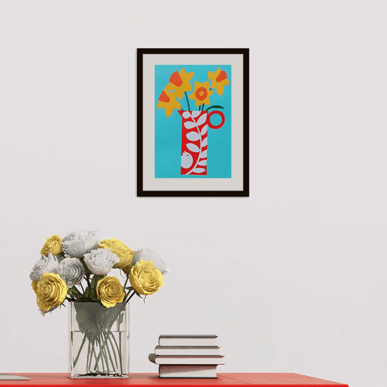 Daffodils in a Favourite Vase