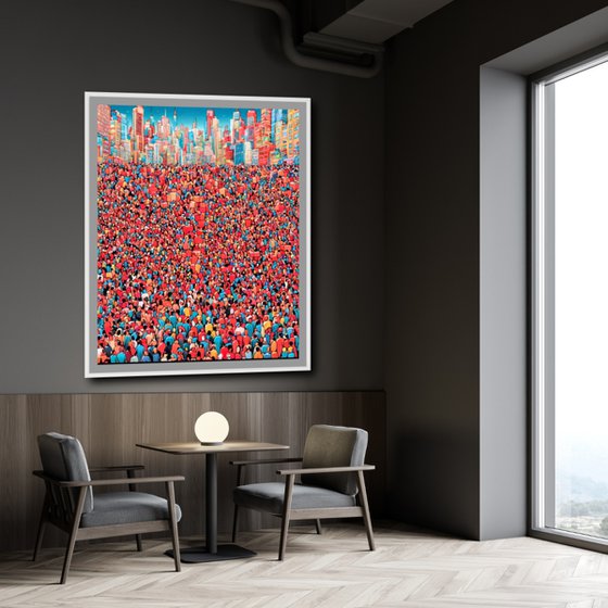 Vibrant Urban Symphony 1