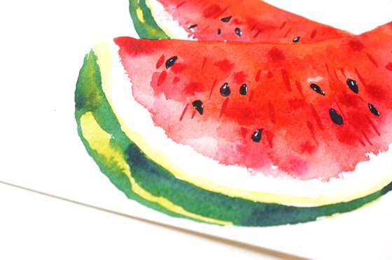 Watermelon slices