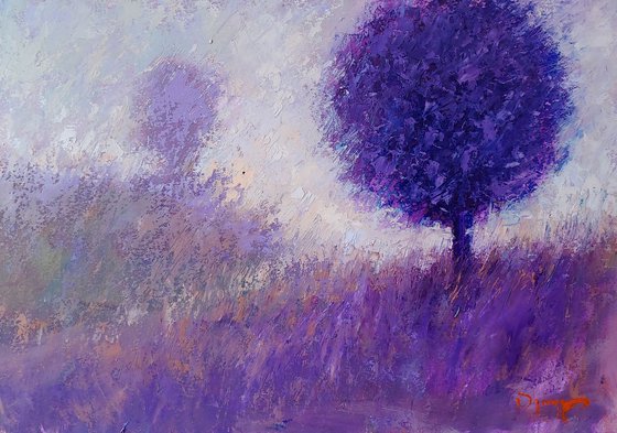 The purple tree