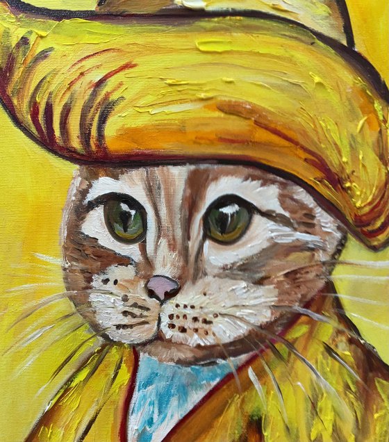 Cat, Vincent Van Gogh.