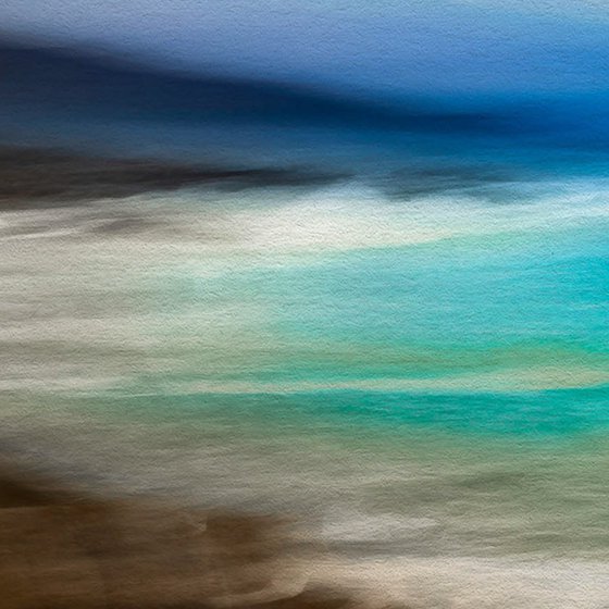 Dance in the Waves - colorful seascape