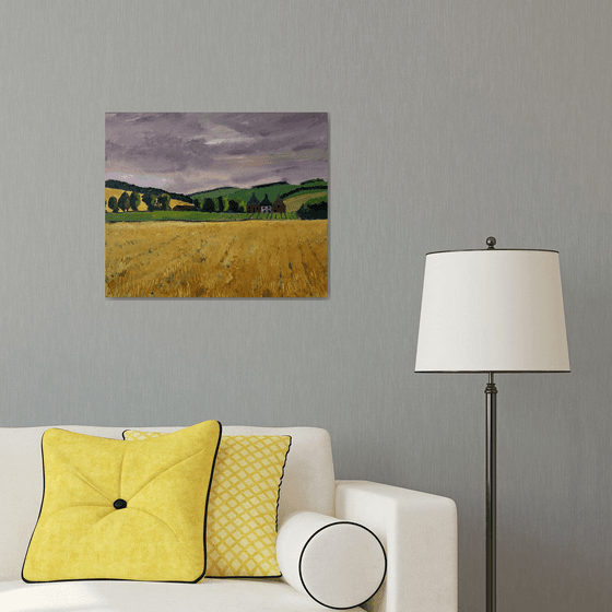 Farm buildings near Cupar