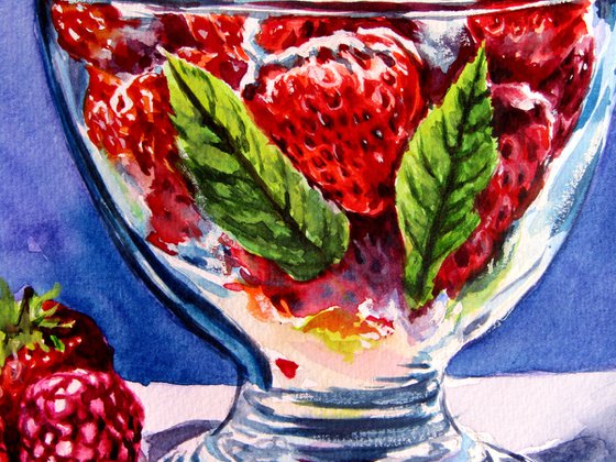 Strawberries and cream