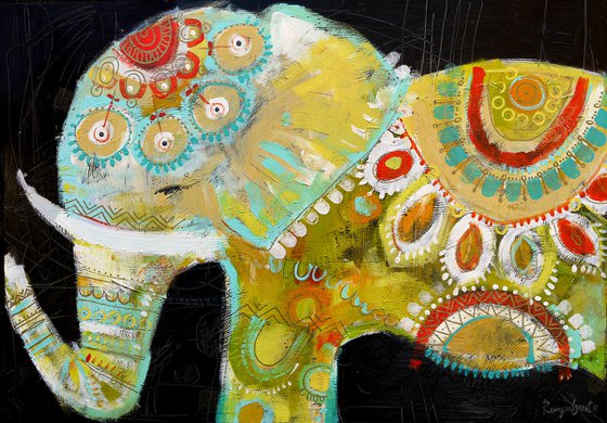 Elephas Maximus - The Great Indian Elephant
