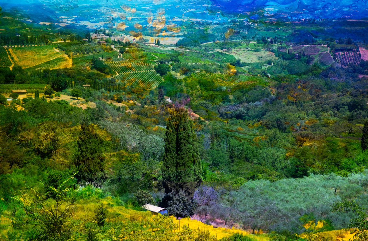 View of Tuscany by Viet Ha Tran