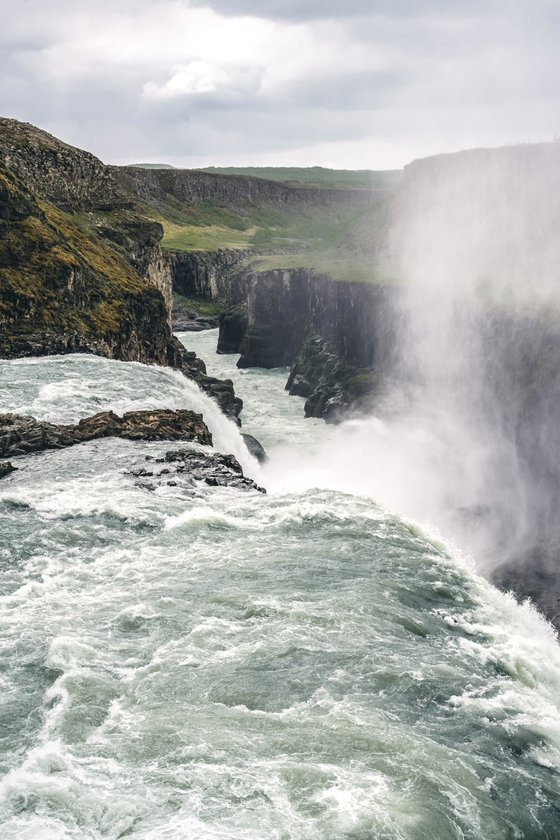 THE GULFOSS WATERFALL