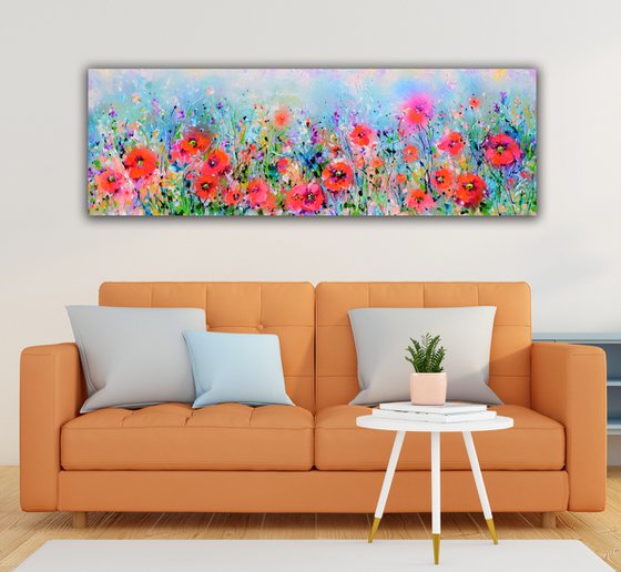 Tuscany Poppy Fields - Wild Flowers