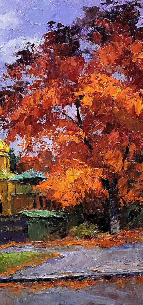 October in the City by Boris Serdyuk