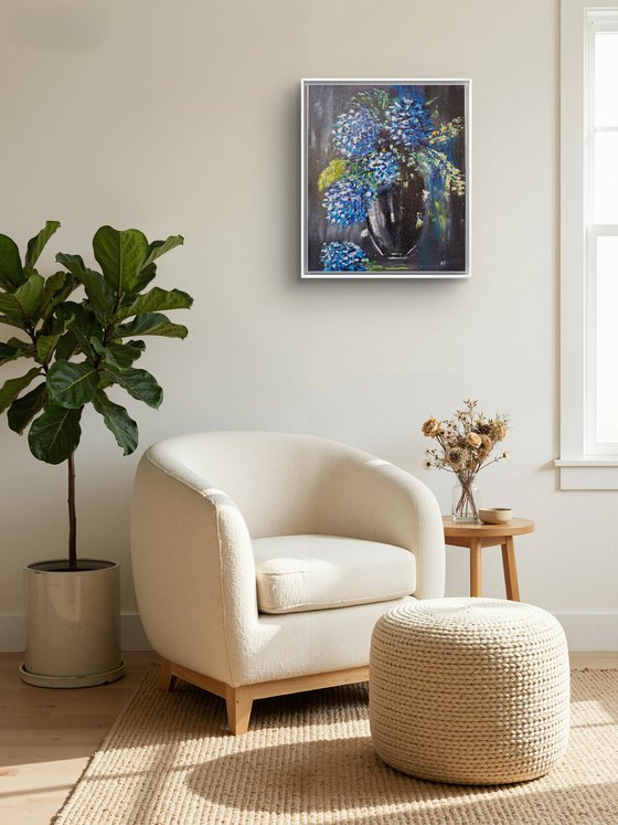 Midnight Hydrangeas