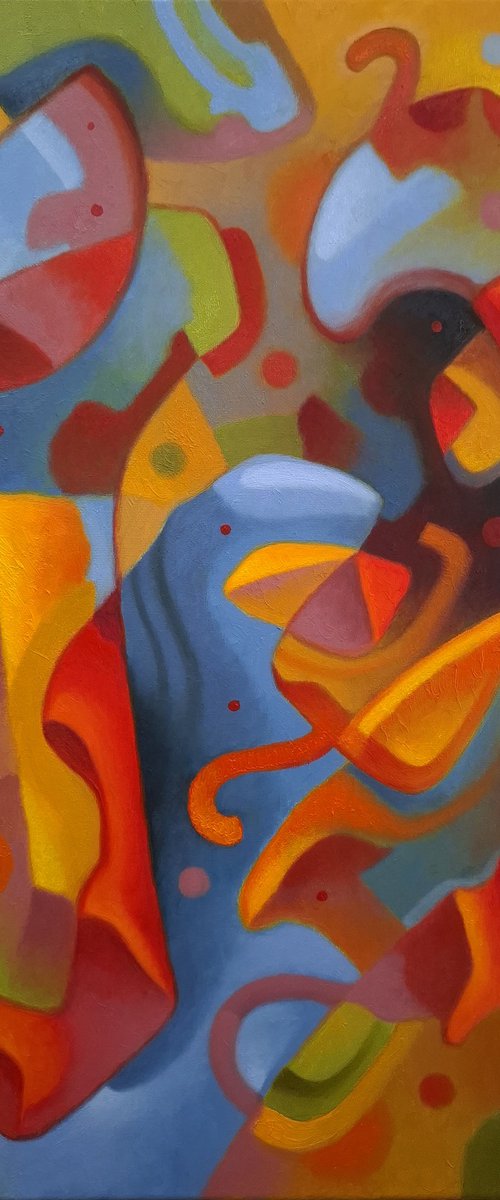 August Stained Glass by Serhii Voichenko