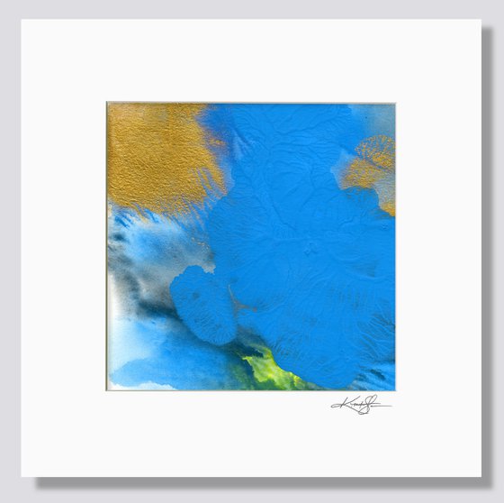 Meditation Poetry 1 - Abstract Painting by Kathy Morton Stanion