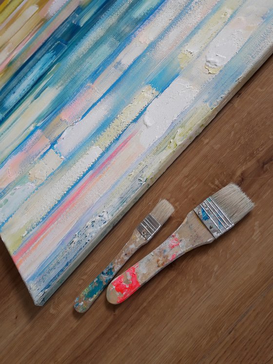 Just Brushstrokes #19 (Calm Summer Day)