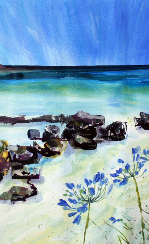 Isles of Scilly in Summer by Julia  Rigby
