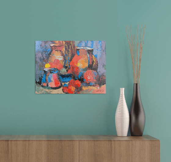 Two Jugs in Vibrant Tones