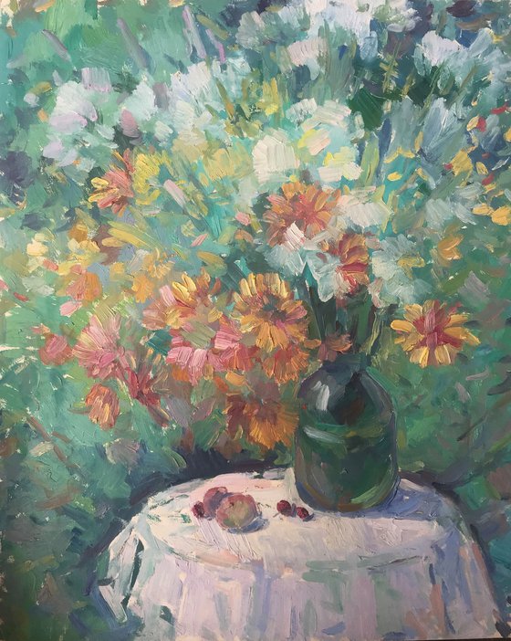 Vase with Flowers