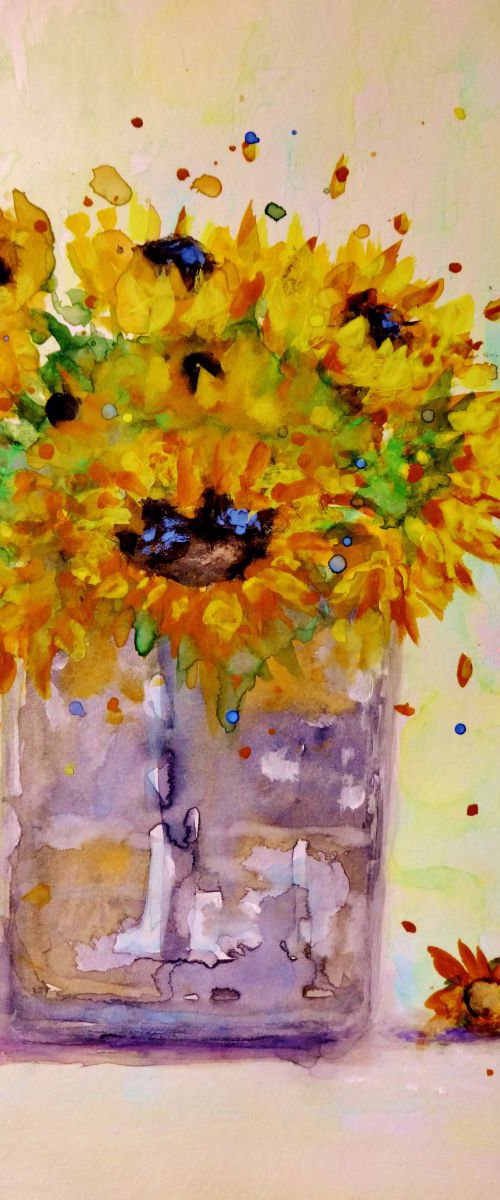 Sunflower symphony.. by Cristina Mihailescu