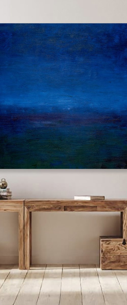 Infinite Blue by Nataliia Sydorova