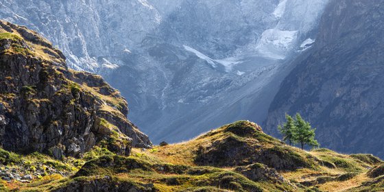 Dans le vallon du Gioberney