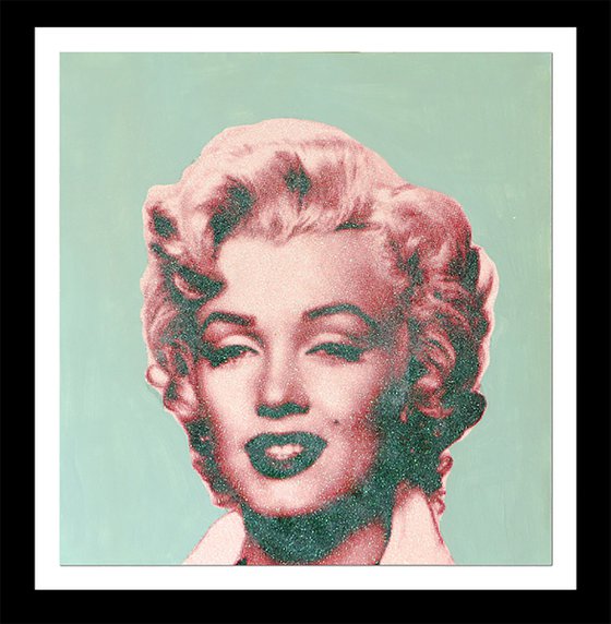 Marilyn I Love You - Original on Paper