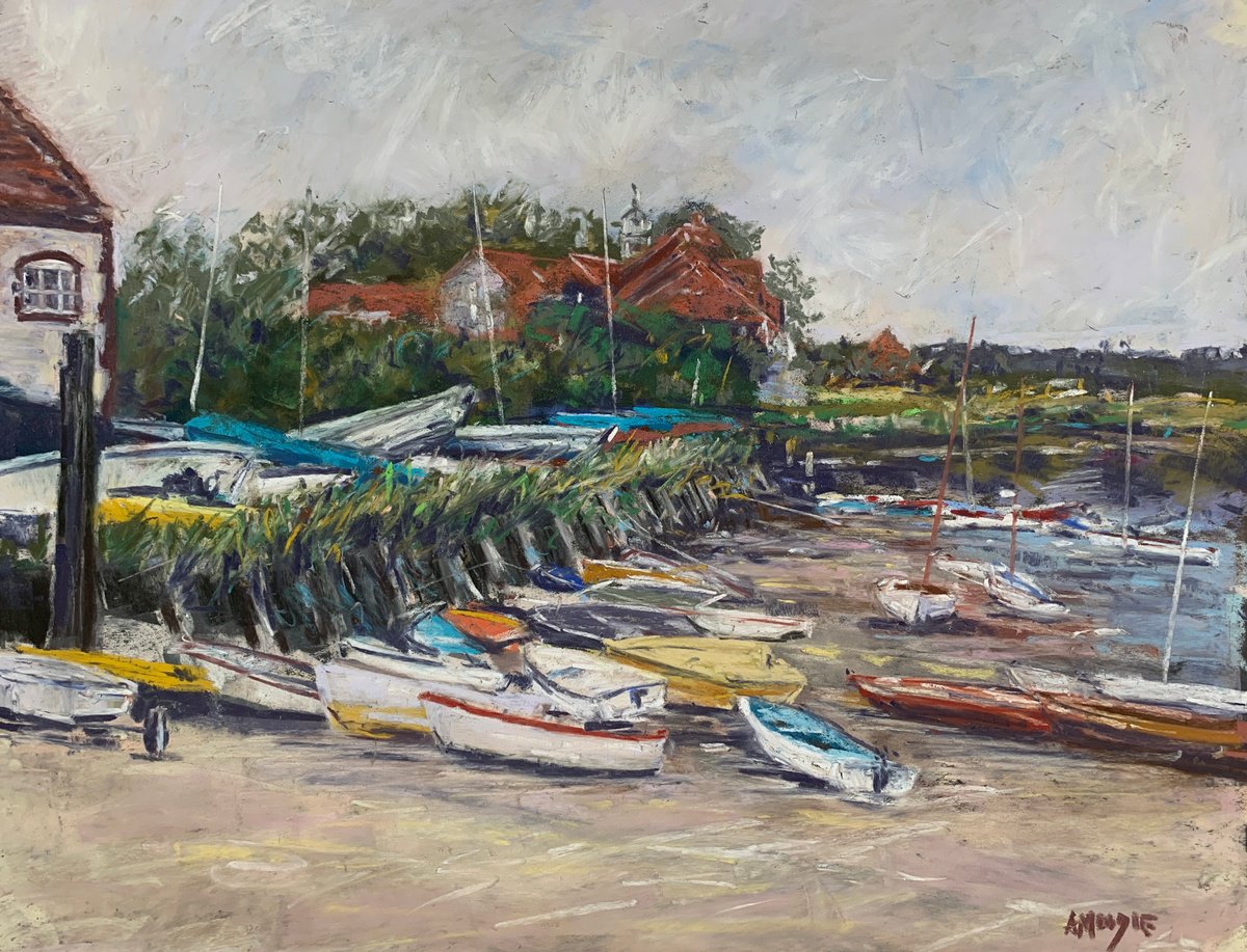 Burnham Overy Staithe by Andrew Moodie