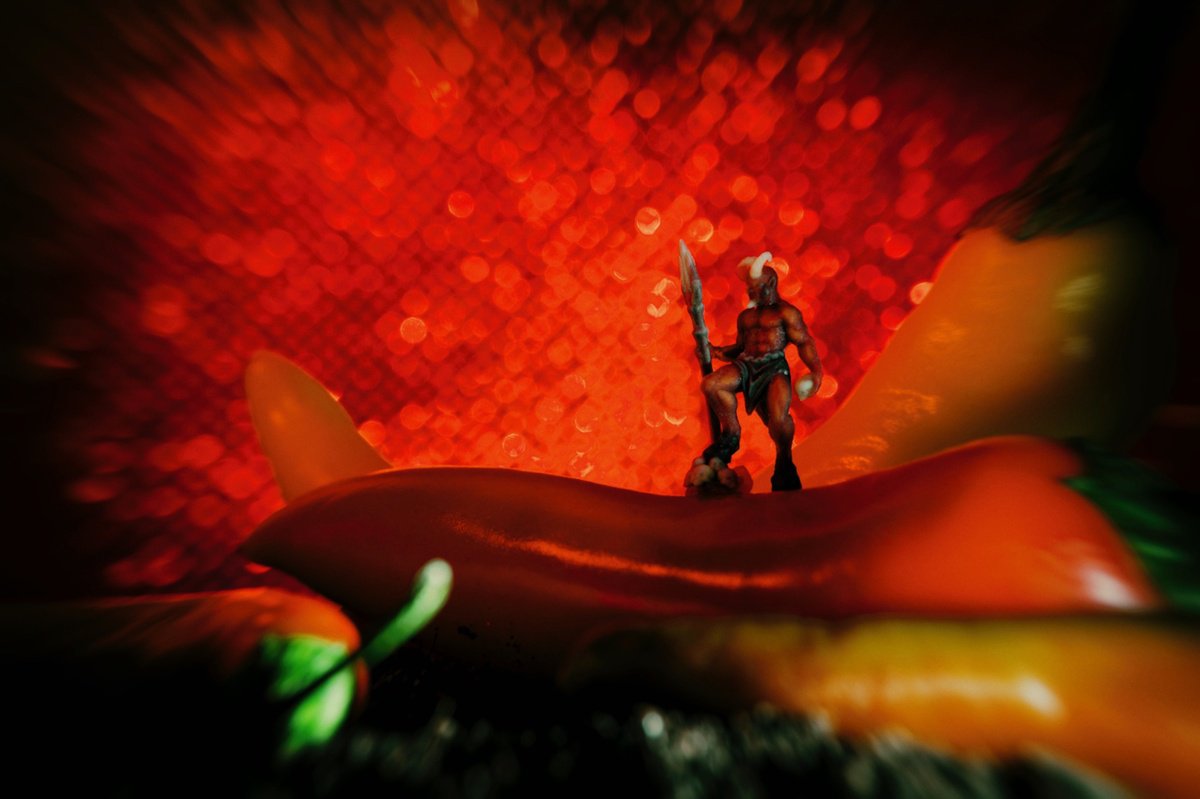 Organic Abstract Photograph By Marc Ehrenbold, 40 X 30", Spicy Devil, Original Artwork