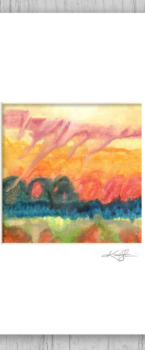 Encaustic Abstract 92 by Kathy Morton Stanion