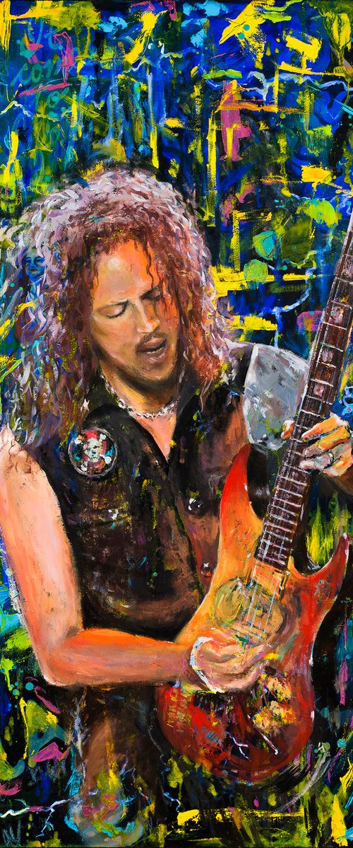 Kirk Hammett by MK Anisko