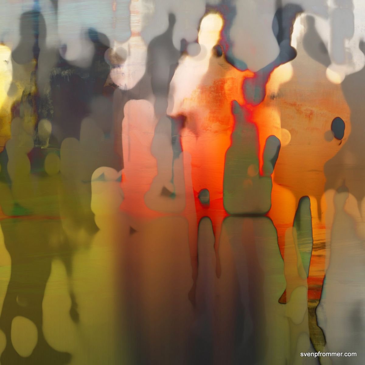 Abstract Photograph , Burma Blur Vi By Sven Pfrommer, 39 X 39, Artwork For Sale On Artfinder