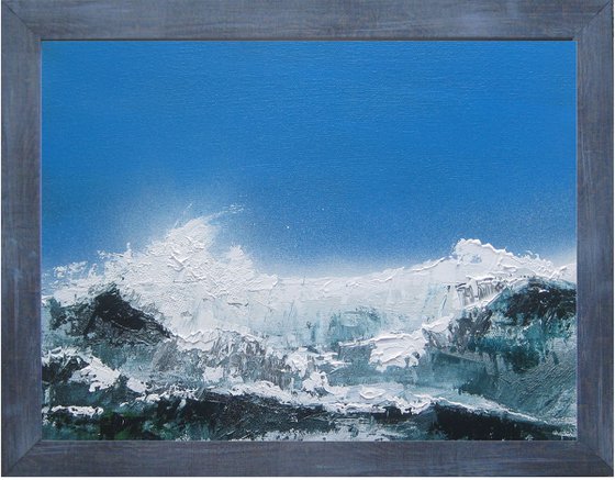 'Lonely Wave on a Lonely Beach'