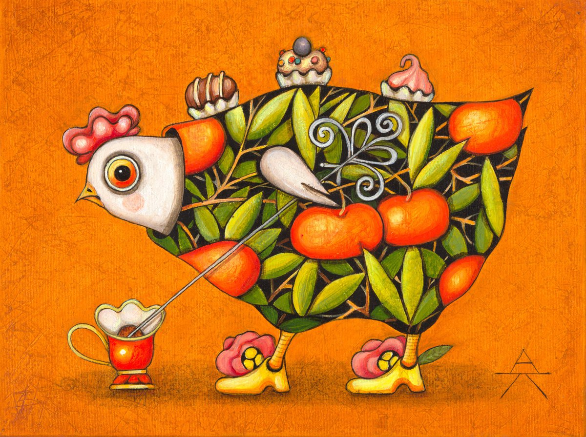Tangerine Chicken by Alyona Krutogolova