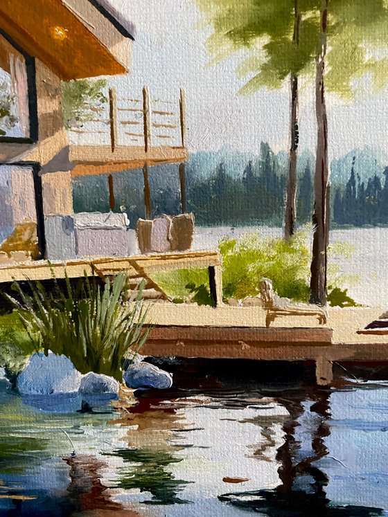 A house by the lake